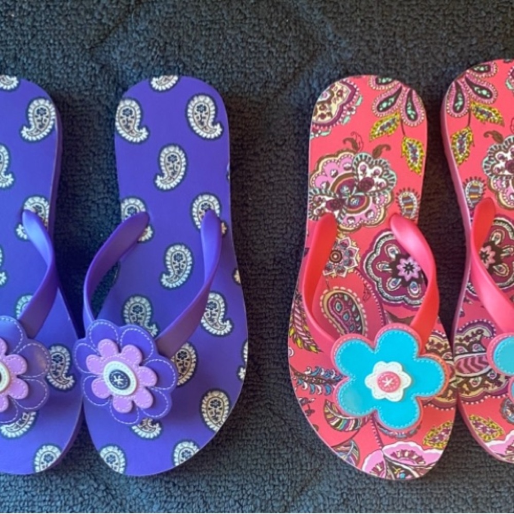 Vera Bradley Paisley Flip Flop Sets